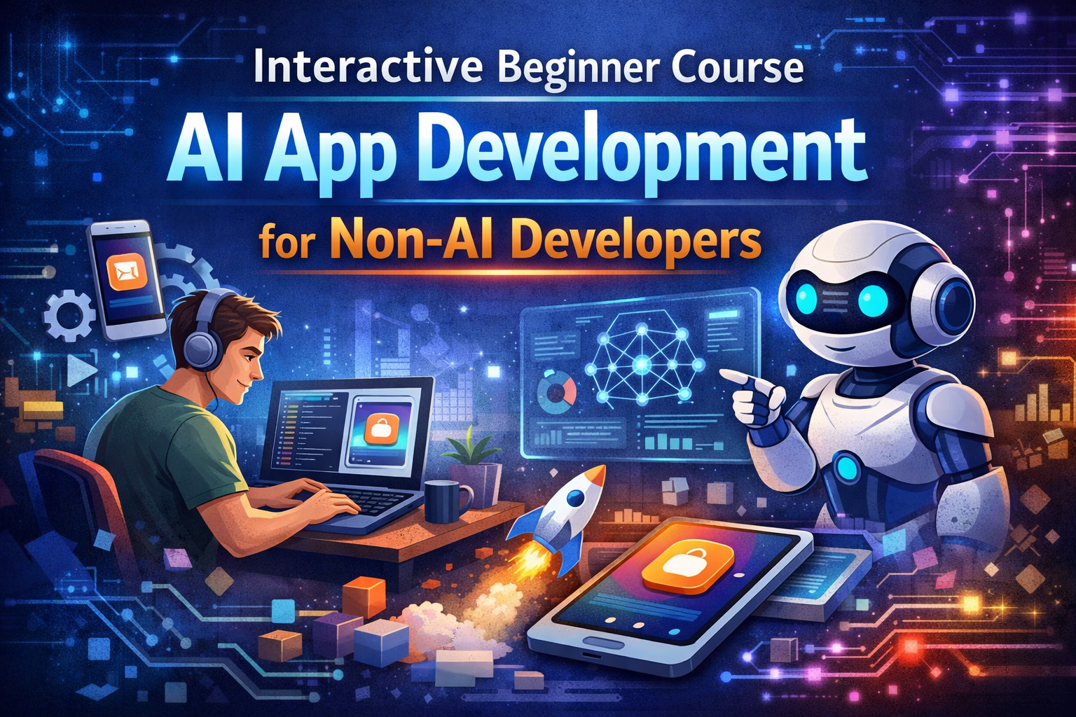Interactive Beginner Course: AI App Development for Non-AI Developers